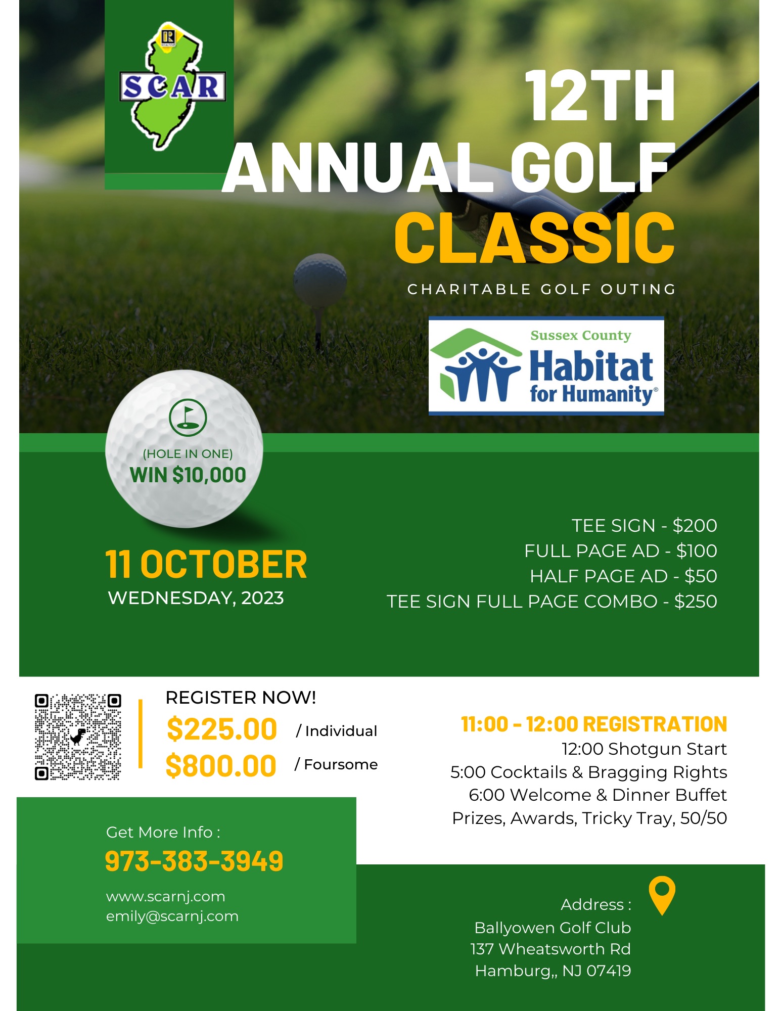 Golf Classic Registration & Sponsorships